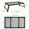 1pc outdoor picnic table multifunctional folding drain picnic table storage folding net table outdoor barbecue table camping net table